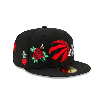 Sapca New Era Toronto Raptors NBA Icon 59FIFTY Fitted - Negrii